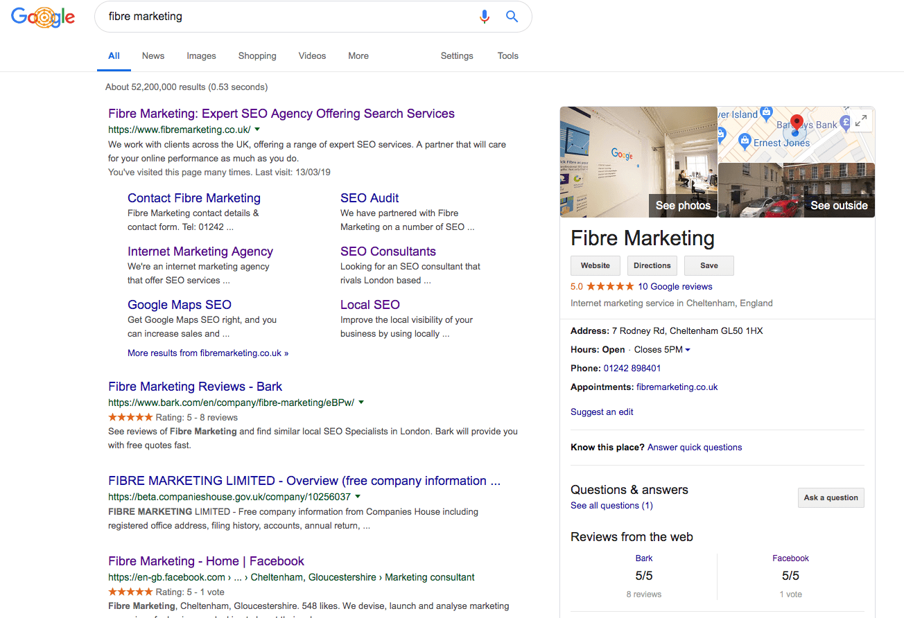 How to Optimise Your Google My Business Listing